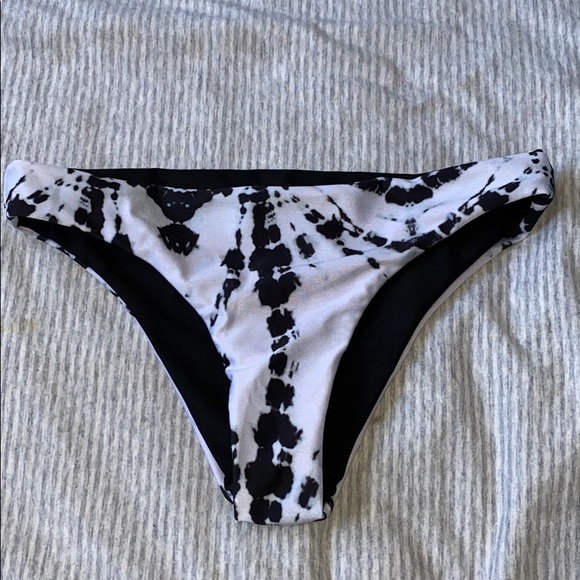 Other - Swimsuit bottoms black and white size small